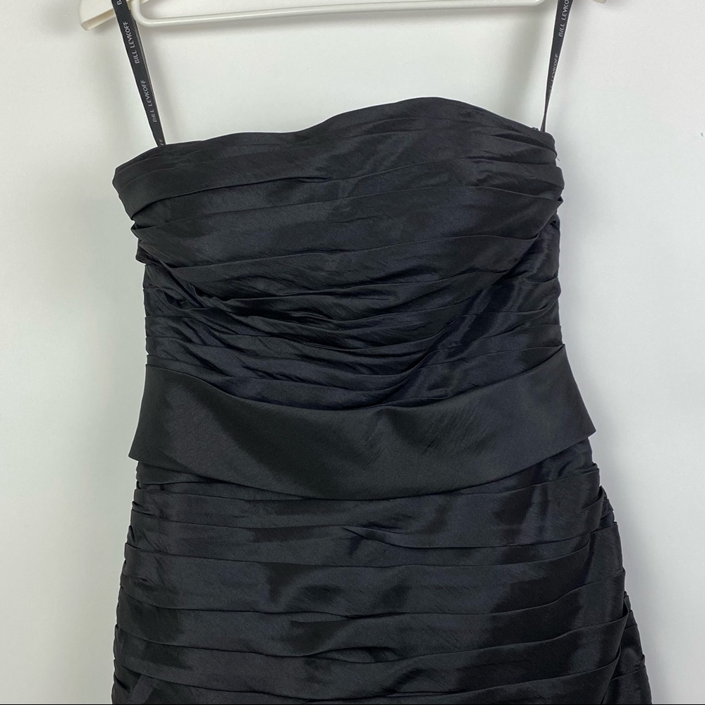 Bill Levkoff Gathered Strapless Formal Dress - Picture 3 of 8